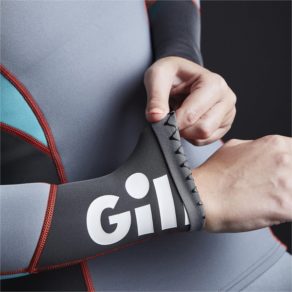 Gill Frauen Zenlite 1.5mm Flatlock Neoprene Top 5003W - Steel Grey